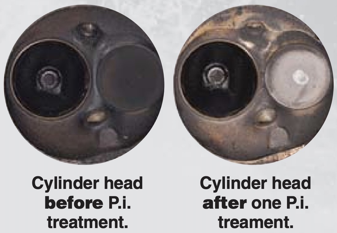 api cleans cylinder head test results